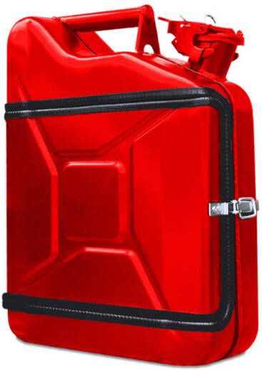 Designed by Man Jerrycan Jack Daniels Giftset Rood Uniek Cadeau Authentiek en Stijlvol Jerrycan Rood