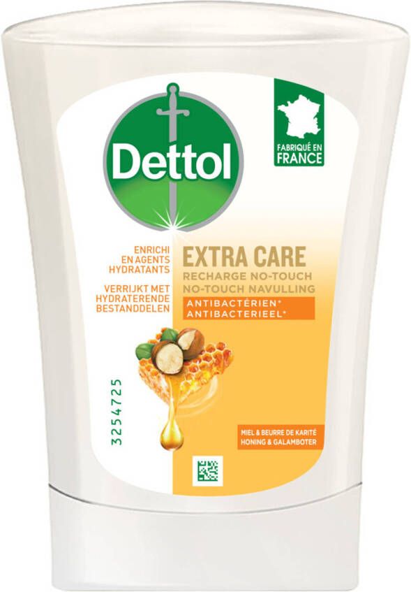 Dettol No-Touch Extra Care Navulling Honey & Sheabutter 250ML