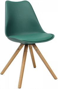 Dimehouse Harrow Eetkamerstoel Groen Kuipstoel Scandinavisch Design