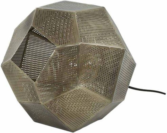 Dimehouse Industriële tafellamp Polly hexagon metaal