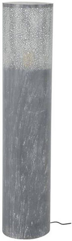 Dimehouse Industriële vloerlamp Eleanor metaal grijs 120 cm