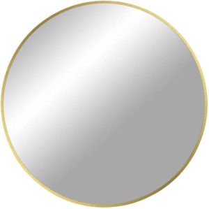Dimehouse Ronde spiegel goud Rosie Ø60 cm
