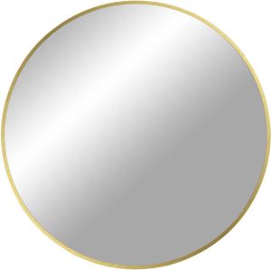 Dimehouse Ronde spiegel goud Rosie Ø80 cm