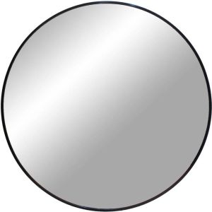 Dimehouse Ronde spiegel zwart Rosie Ø80 cm