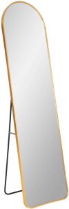 Dimehouse Staande spiegel goud Rosie 40x150 cm