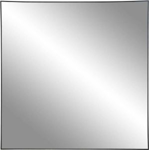 Dimehouse Vierkante spiegel zwart Riley 60x60 cm