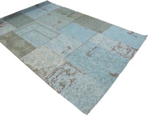 Dimehouse Vloerkleed Ava Blauw 170x240 cm