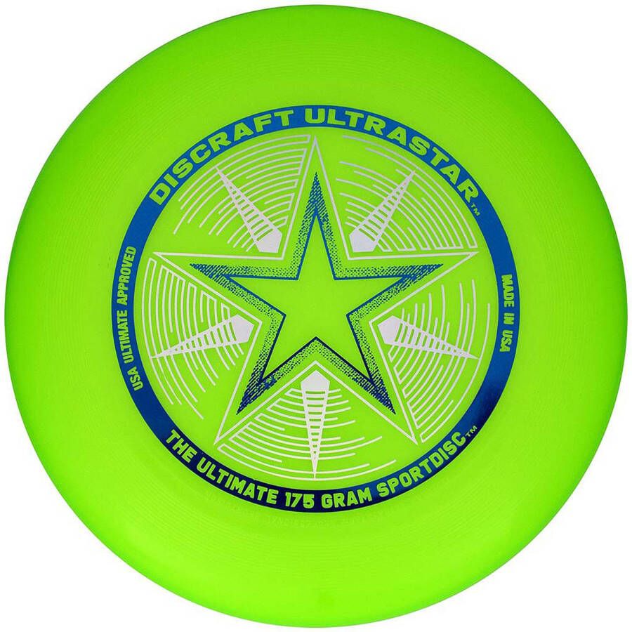 Discraft UltraStar frisbee 27 cm 175 gram groen