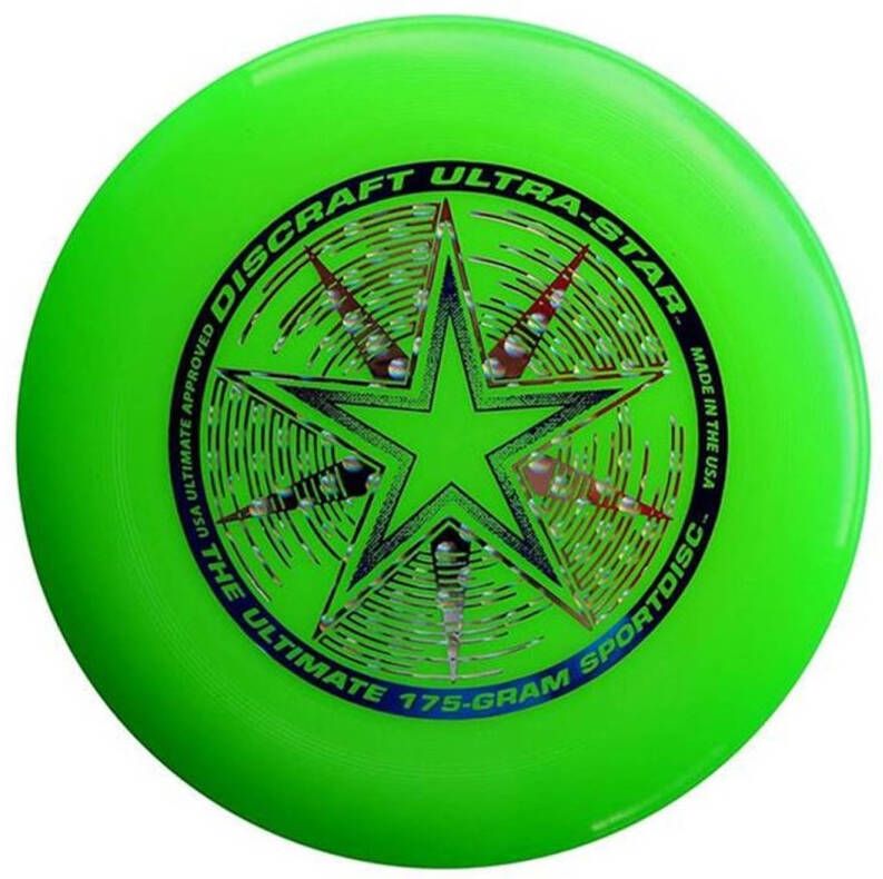Discraft UltraStar frisbee 27 cm 175 gram groen
