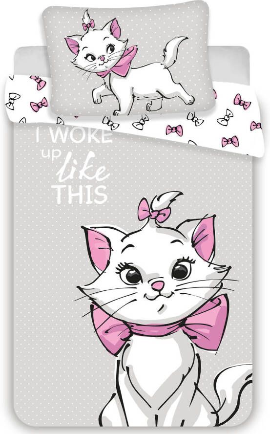 Disney Aristocat BABY Dekbedovertrek I Woke Up Like This 135 x 100 + 40 x 60 cm Katoen