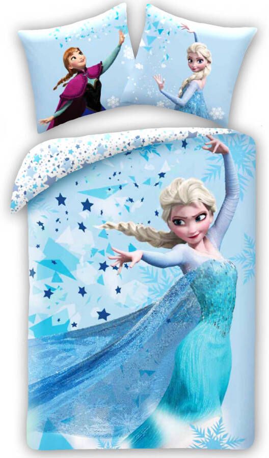 Disney Frozen Dekbedovertrek Magical Eenpersoons 140 x 200 cm Katoen