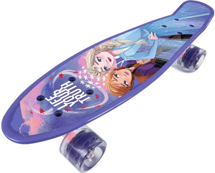 Disney Frozen II Skateboard Meisjes 55 x 14 5 x 9 5 cm Paars