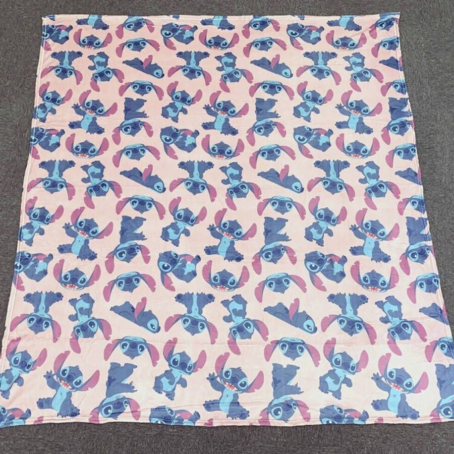 Disney Lilo & Stitch Fleeceplaid Experiment 180 x 200 cm Polyester