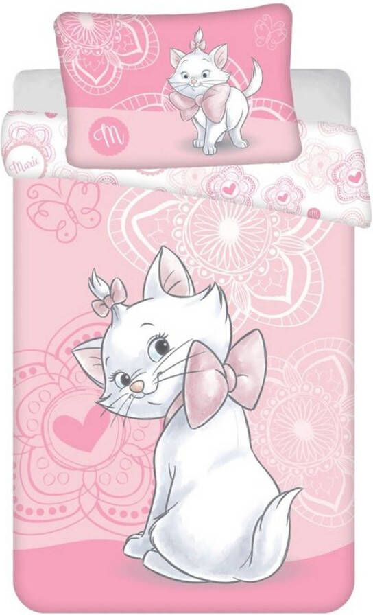 Disney Marie Cat BABY Dekbedovertrek Cute 100 x 135 40 x 60 cm Katoen