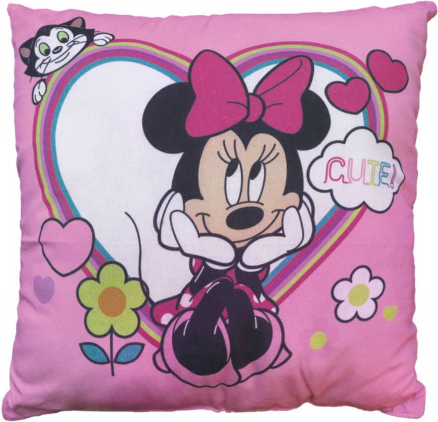 Disney Minnie Mouse Kussen Cute 40 x 40 cm Polyester