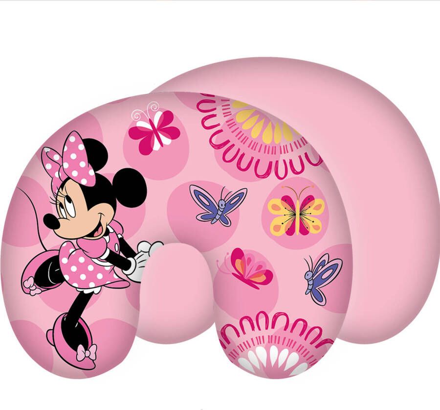 Disney Minnie Mouse Nekkussentje Vlinder ca. 28 x 33 cm Polyester