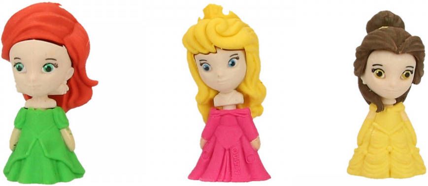 Disney Princess 4-delige 3D Gummen Set