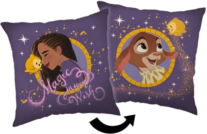 Disney Wish Sierkussen Asha 35 x 35 cm Polyester