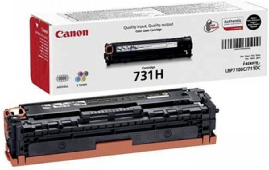 Canon toner 731H zwart 2400 pagina&apos;s OEM: 6273B002