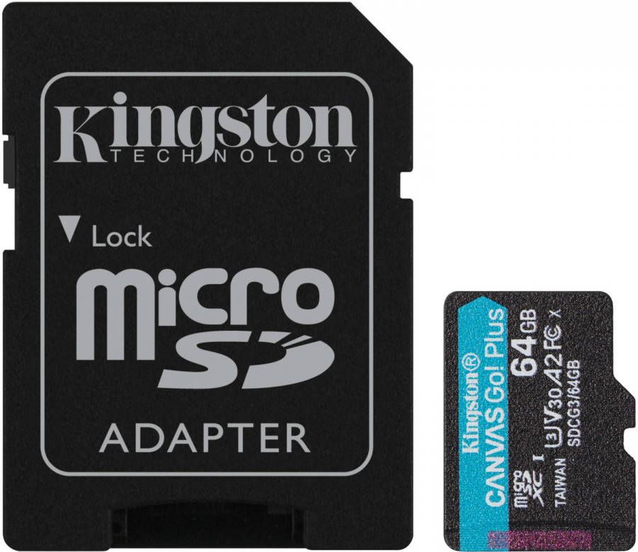 Kingston Canvas Go! Plus microSD 64 GB