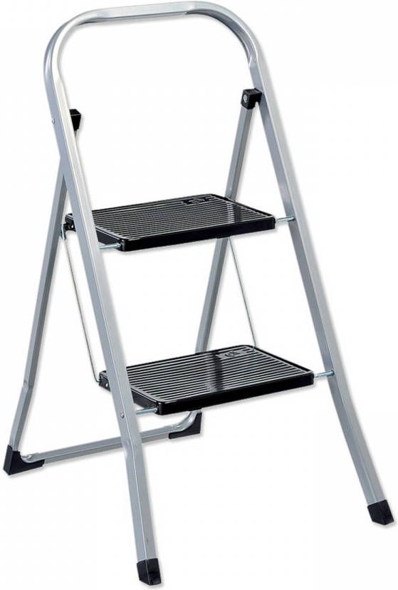 Excellent Houseware inklapbare keukentrap 2 treden Tot 150kg Metaal