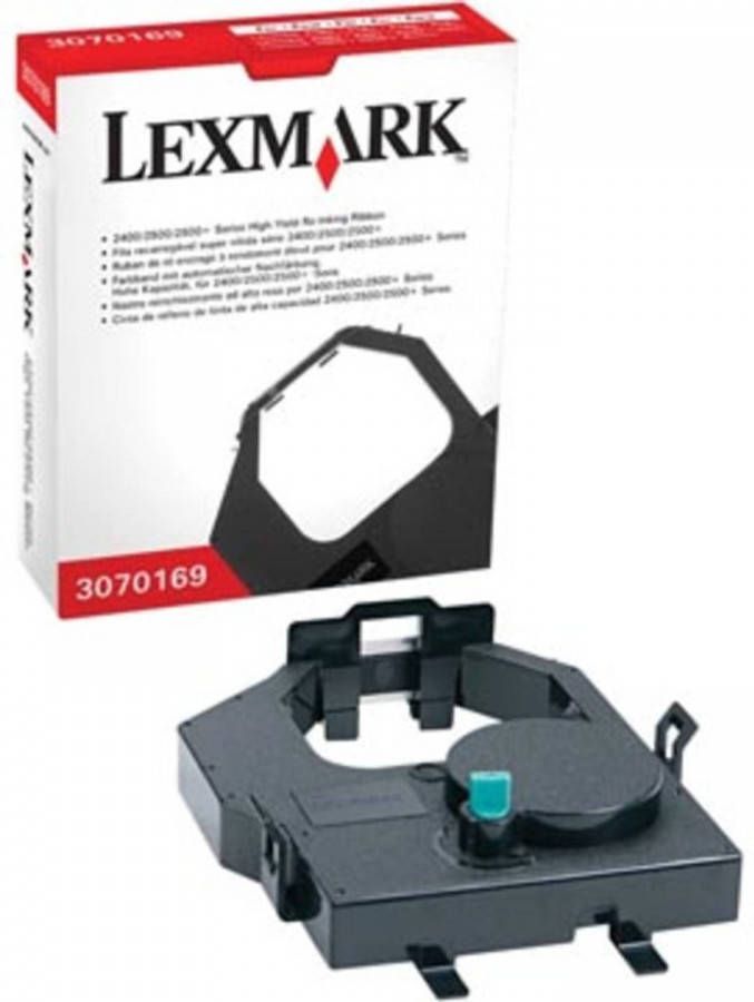 Paagman Lexmark nylontape met ReInk-System zwart OEM: 3070169