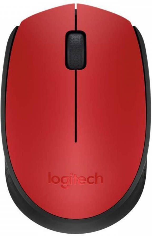 Logitech M171 draadloze muis rood