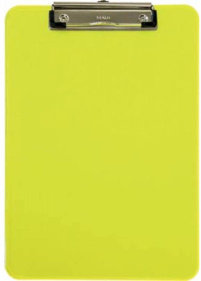 Paagman Maul klemplaat MAULneon voor ft A4 transparant geel