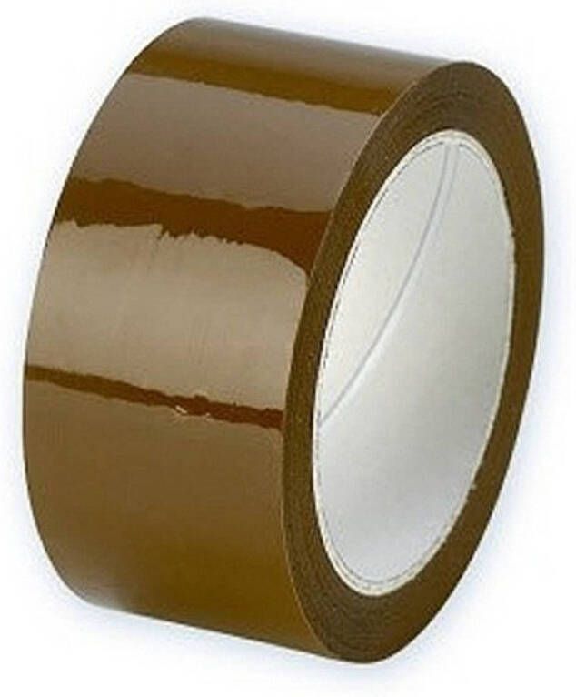Merkloos 5x Verpakking tape bruin Tape (klussen)