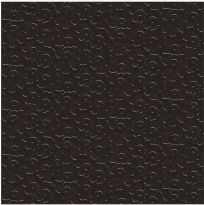 Merkloos 60x 3-laags servetten unikko zwart 33 x 33 cm Feestservetten