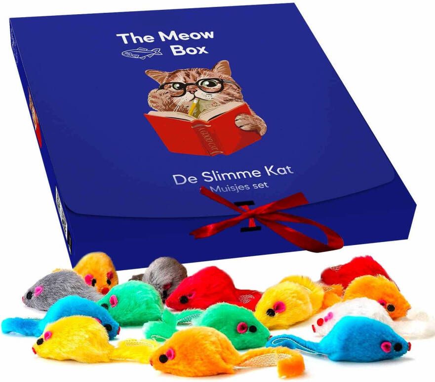 Merkloos Allerion Kattenspeelgoed Muizen Set Katten Speeltjes Intelligentie