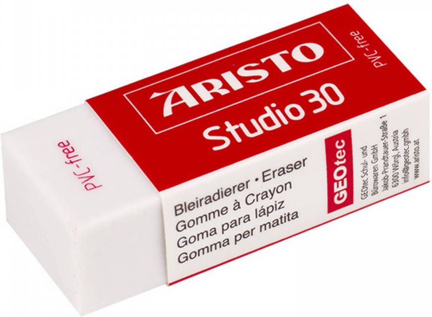 Yourstockshop Aristo gum Studio 30 junior rubber wit