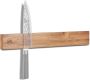 Bare Cookware Magneetstrip voor messen 45.5 cm Acaciahout Vaderdag Cadeautip - Thumbnail 2