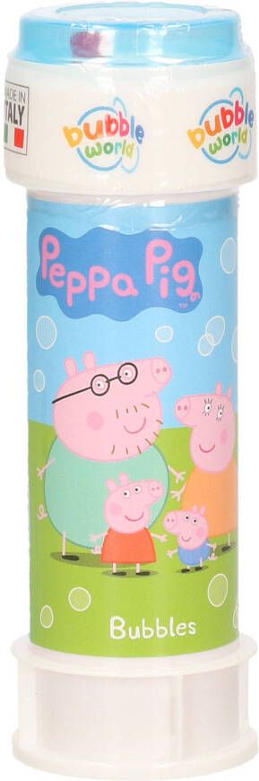 Merkloos Bellenblaas Peppa Pig 50 ml voor kinderen uitdeel cadeau kinderfeestje Bellenblaas