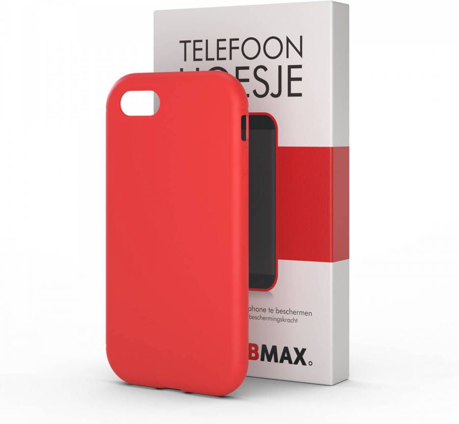 HomeLiving BMAX Essential iPhone 7 8 Hoesje Rood