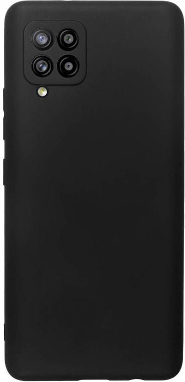 HomeLiving BMAX Essential matte case Samsung Galaxy A42 Hoesje Black Zwart