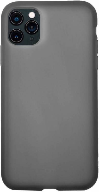 HomeLiving BMAX Liquid latex soft case hoesje voor iPhone 11 Pro Black Zwart