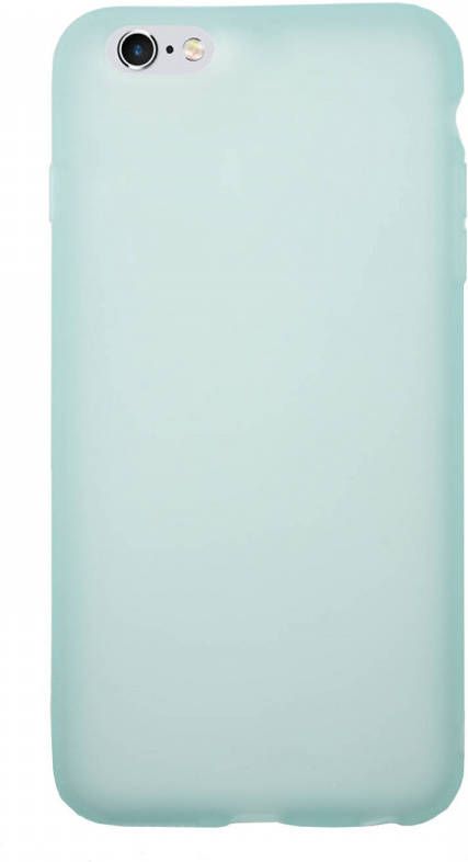 HomeLiving BMAX Liquid latex soft case hoesje voor iPhone 6 6S Plus Mint Green Mintgroen