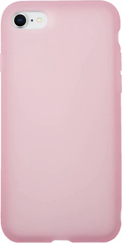 HomeLiving BMAX Liquid latex soft case hoesje voor iPhone SE 2020 Pink Roze