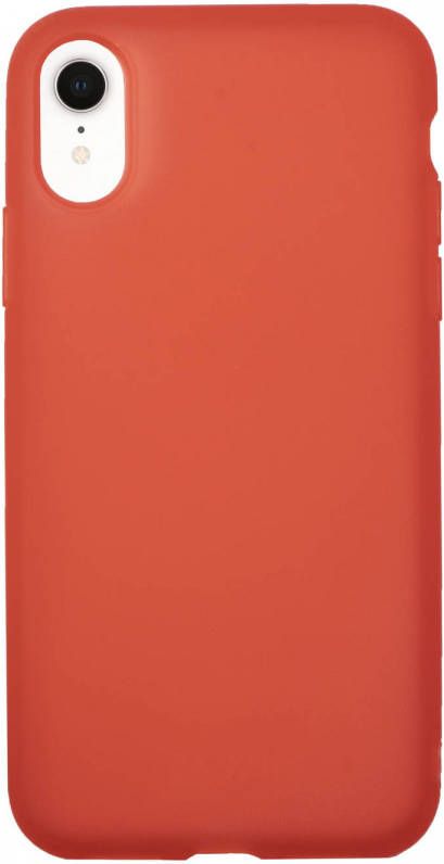 HomeLiving BMAX Liquid latex soft case hoesje voor iPhone Xr Red Rood