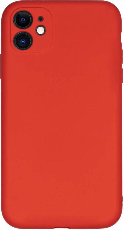 HomeLiving BMAX Liquid silicone case hoesje voor iPhone 11 Red Rood