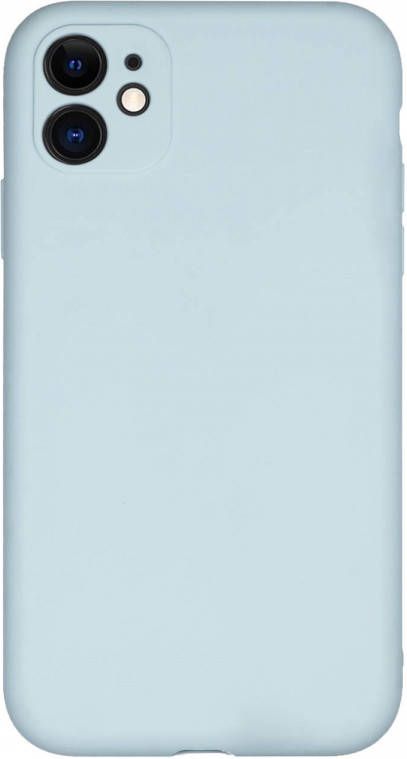 HomeLiving BMAX Liquid silicone case hoesje voor iPhone 11 Sea Blue Zeeblauw