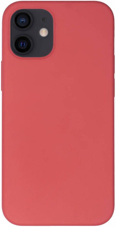 HomeLiving BMAX Liquid silicone case hoesje voor iPhone 12 Dragon Fruit Roze