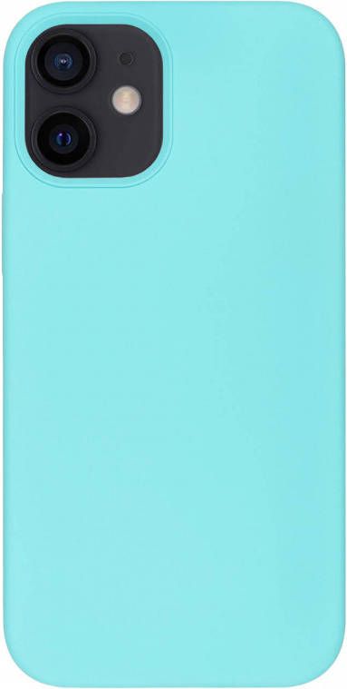 HomeLiving BMAX Liquid silicone case hoesje voor iPhone 12 Pro Sea Blue Zeeblauw