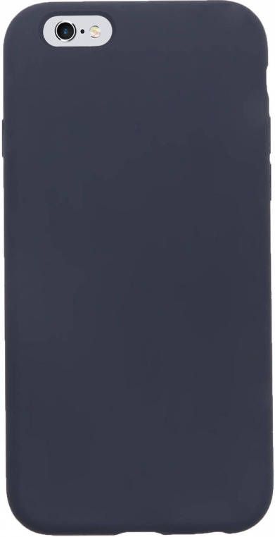 HomeLiving BMAX Liquid silicone case hoesje voor iPhone 6 6s Midnight Blue Donkerblauw