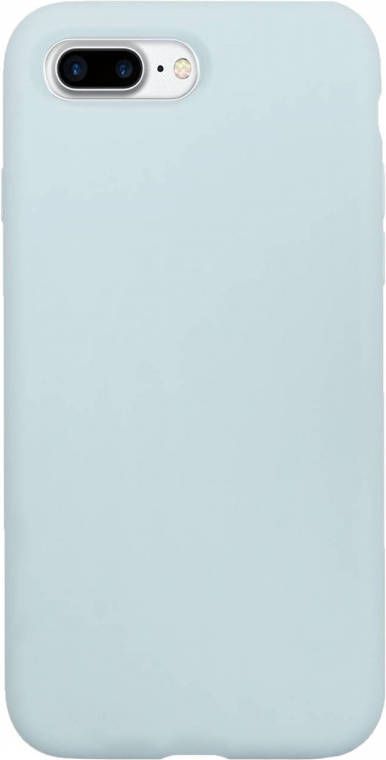 HomeLiving BMAX Liquid silicone case hoesje voor iPhone 7 8 Plus Sea Blue Zeeblauw