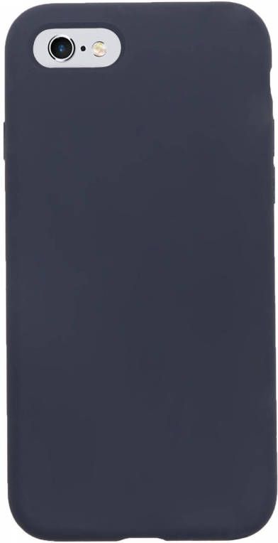 HomeLiving BMAX Liquid silicone case hoesje voor iPhone SE 2020 Midnight Blue Donkerblauw