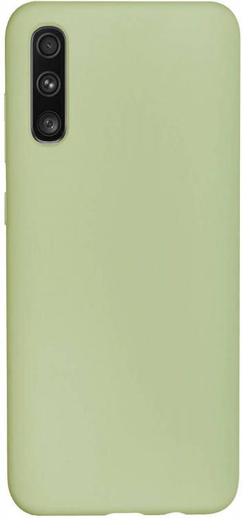 HomeLiving BMAX Liquid silicone case hoesje voor Samsung Galaxy A50 Mint Green Mintgroen