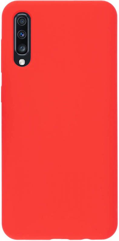 HomeLiving BMAX Liquid silicone case hoesje voor Samsung Galaxy A70 Red Rood