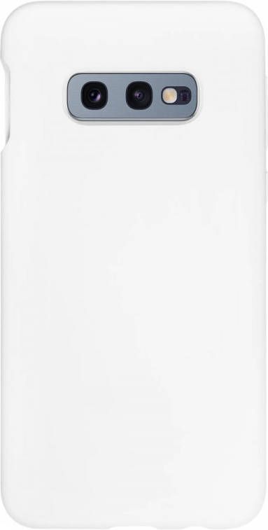 HomeLiving BMAX Liquid silicone case hoesje voor Samsung Galaxy S10e White Wit